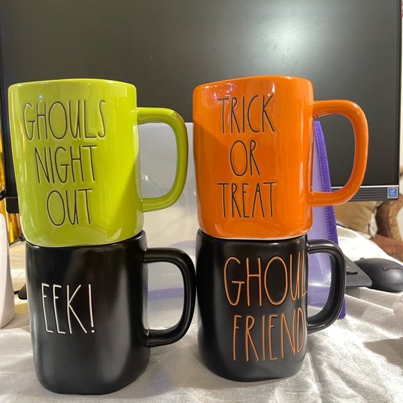 Rae Dunn Other - Rae dunn set of 4 halloween mug brand new